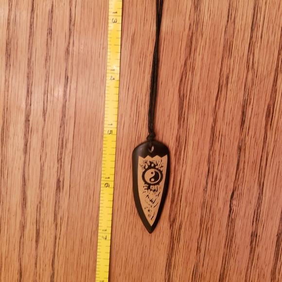 DONATED Tribal Yin Yang Necklace Choker - Picture 8 of 8